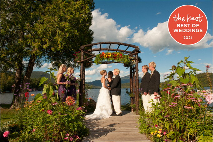 Whiteface Club and Resort Named Winner of ''The Knot'' Best of Weddings 2021
